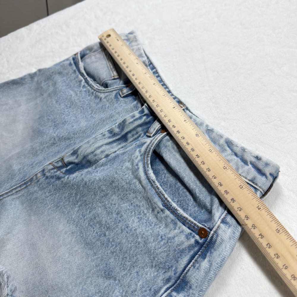 [BLANKNYC] The Reeve Ultra Hi-Rise Denim Shorts Womens 27‎ Light Wash Excellent - Picture 9 of 10